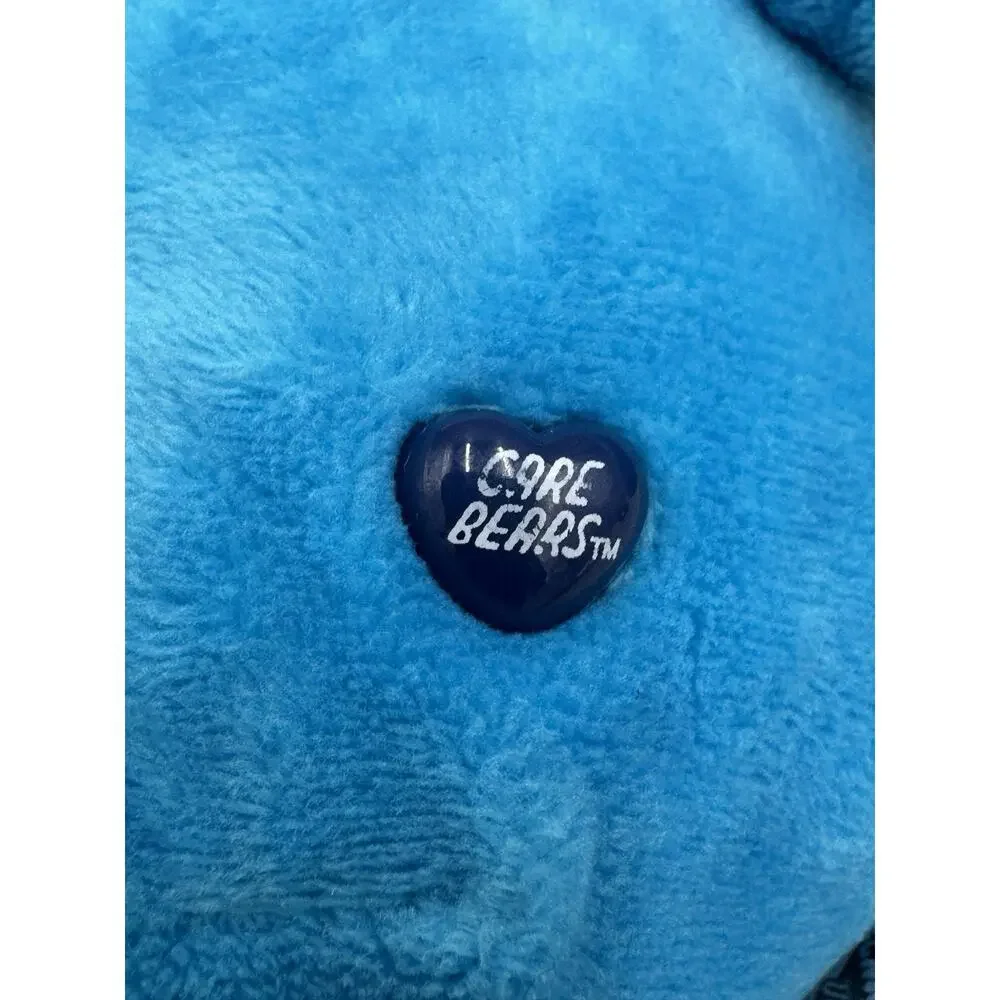 Care Bears Grumpy Bear Blue Plush Small 9” Stuffed Animal Basic Fun 2020